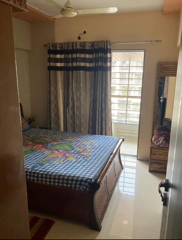 Bedroom, trishul-symphony 2 Bedroom 1150 Sq.Ft. Apartment In Kharghar Navi Mumbai 8669817