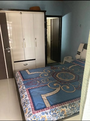 Bedroom in 2 BHK Apartment at Trishul Symphony, Kharghar – for Sale