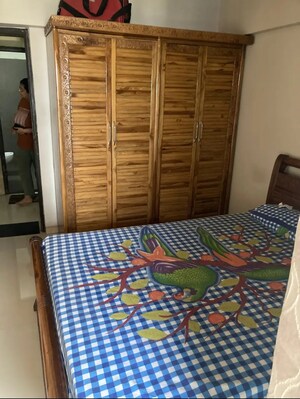 Bedroom in 2 BHK Apartment at Trishul Symphony, Kharghar – for Sale