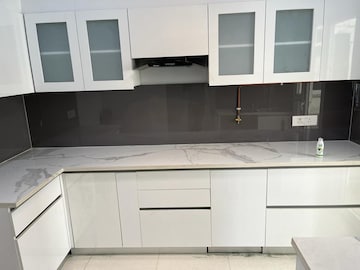 Kitchen in 3 BHK Apartment at Central Park Flower Valley Aqua Front Towers, Sohna Sector 33 – for Rent