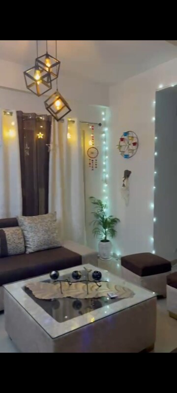 Living Room in 3 BHK Apartment at Nimbus The Hyde park, Sector 78 – for Rent