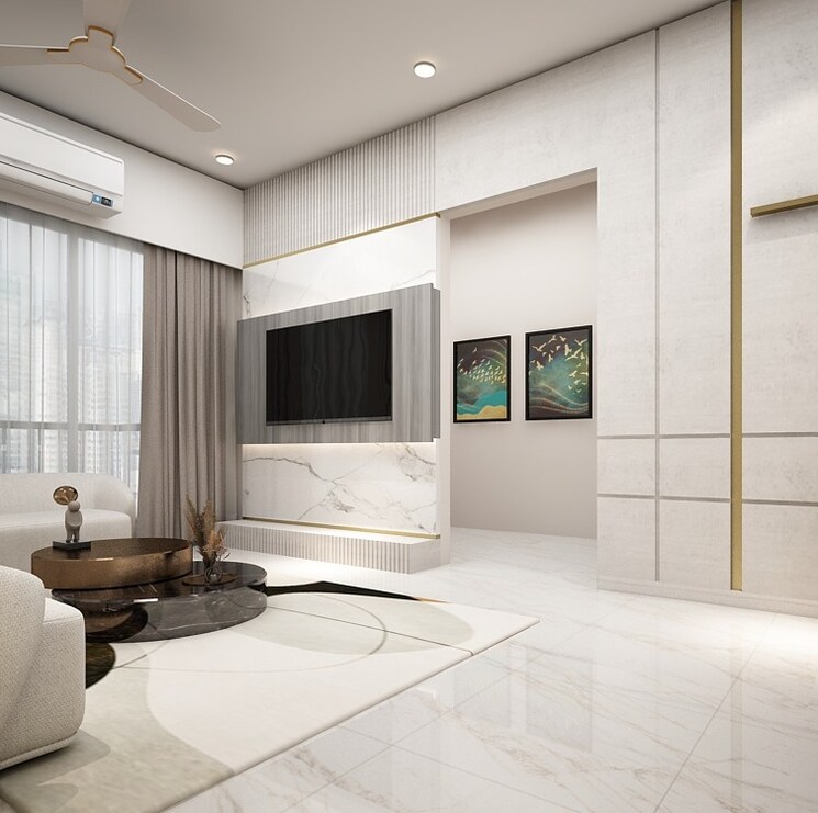 Living Room, ariha-vincere 2 Bedroom 672 Sq.Ft. Apartment In Goregaon West Mumbai 8669998