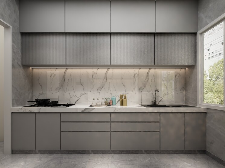 Kitchen, ariha-vincere 2 Bedroom 672 Sq.Ft. Apartment In Goregaon West Mumbai 8669998