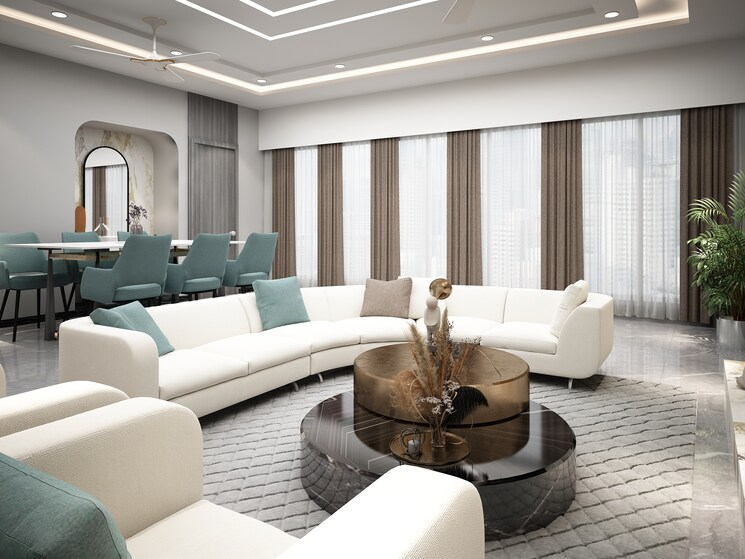 Living Room, ariha-vincere 2 Bedroom 672 Sq.Ft. Apartment In Goregaon West Mumbai 8669998