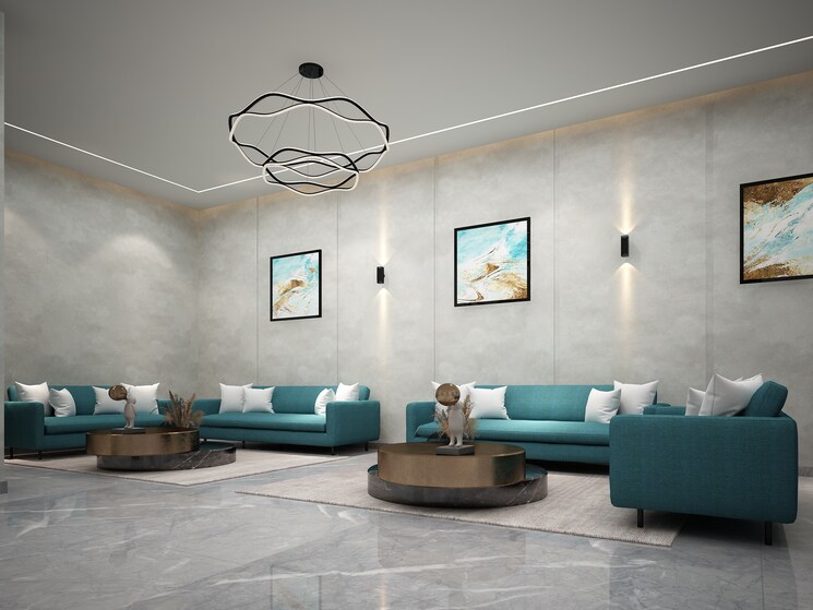 Living Room, ariha-vincere 2 Bedroom 672 Sq.Ft. Apartment In Goregaon West Mumbai 8669998