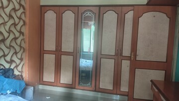 Master Bedroom in 1 BHK Apartment at Highland Residency CHSL, Balkum Pada – for Sale