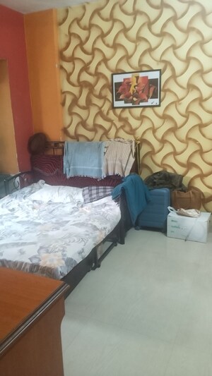 Master Bedroom in 1 BHK Apartment at Highland Residency CHSL, Balkum Pada – for Sale