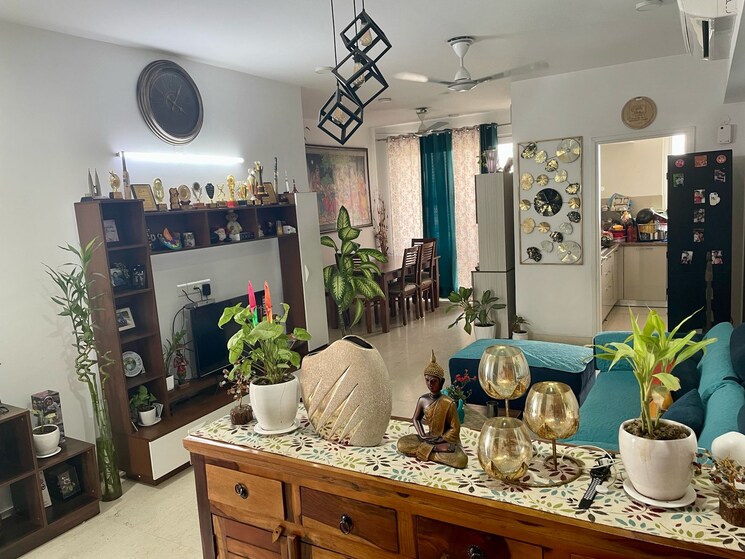 Living Room, emaar-the-palm-drive-the-sky-terraces 4 Bedroom 2100 Sq.Ft. Apartment In Sector 66 Gurgaon 8670118