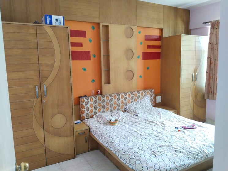 Bedroom, ruikar-akashganga 2 Bedroom 900 Sq.Ft. Apartment In Aundh Pune 8670121