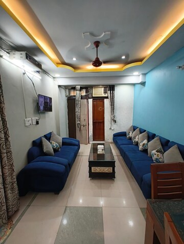 Living Room in 2 BHK Independent House at Gomti Nagar – for Rent
