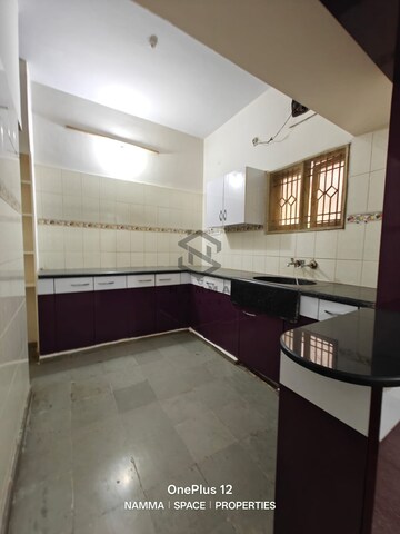 Kitchen in 2 BHK Builder Floor at Hsr Layout – for Rent