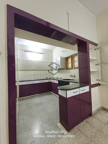 Kitchen in 2 BHK Builder Floor at Hsr Layout – for Rent