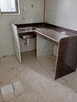 Kitchen in 1 BHK Apartment at Crystal Paradise Residences, Andheri East – for Sale