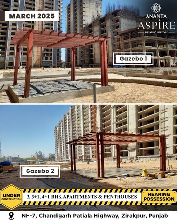 4 BHK Apartment – Exterior View View at The Ananta Aspire, Utrathiya - for Sale