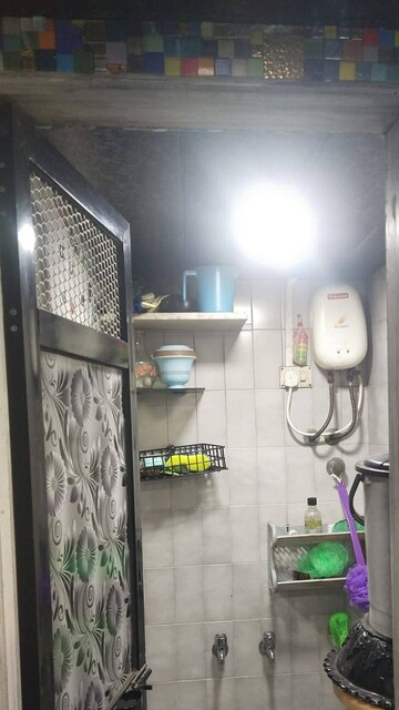 Bathroom in 1 RK Apartment at Kunj Vihar Vile Parle West, Vile Parle West – for Rent