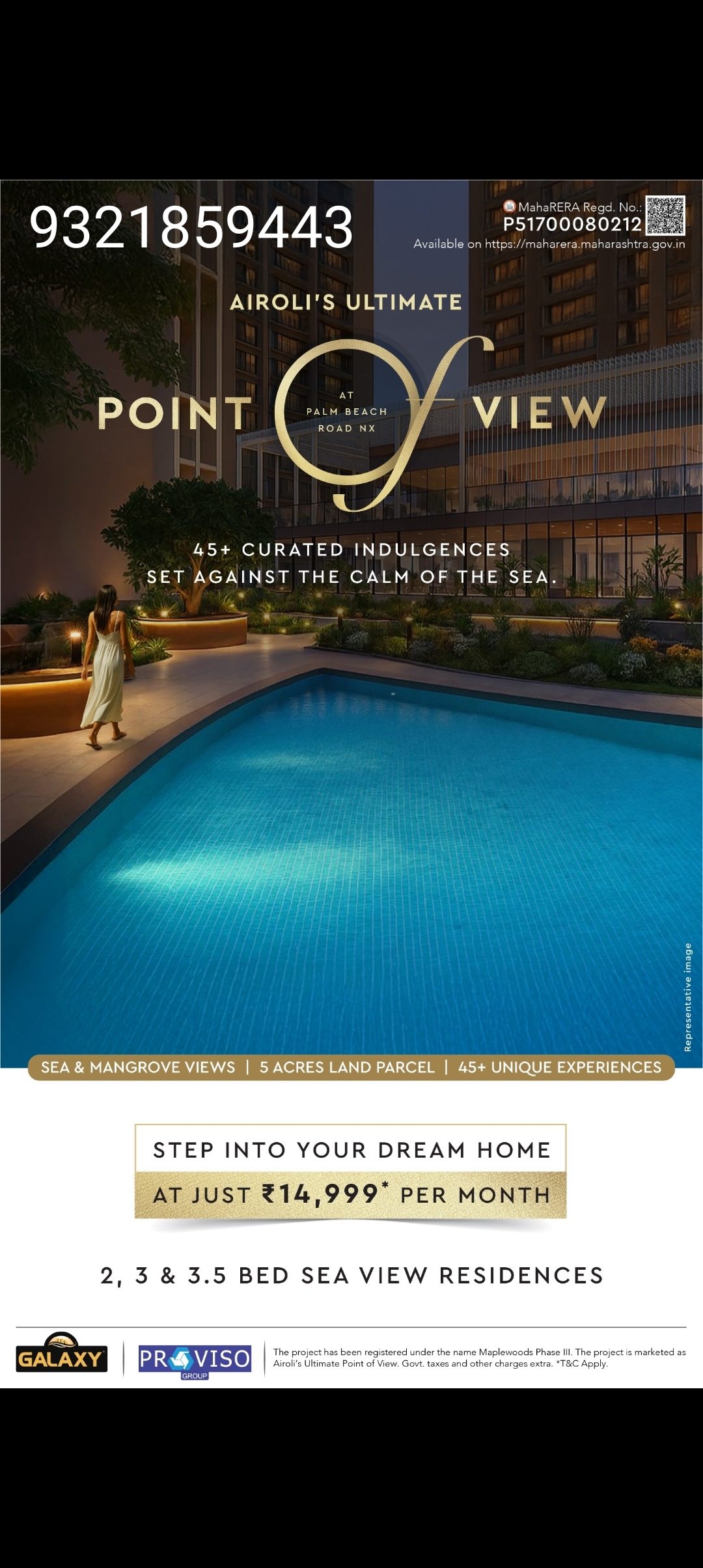 2 BHK Builder Floor For Sale in Galaxy Maplewoods