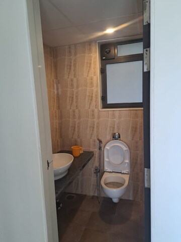 Bathroom in 2 BHK Apartment at Lodha Crown Quality Homes, Majiwada – for Rent