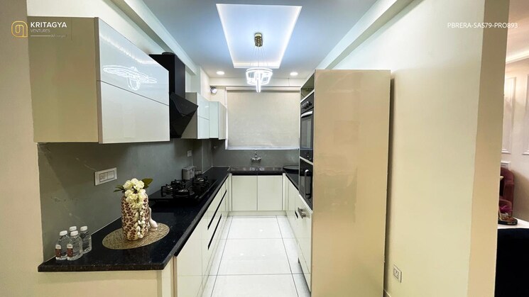 Kitchen, the-suman-marvelous 3 Bedroom 1895 Sq.Ft. Apartment In Ramgarh Bhudda Zirakpur 8670331