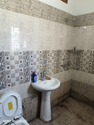 Bathroom in 3 BHK Apartment at Pir Machalla – for Rent