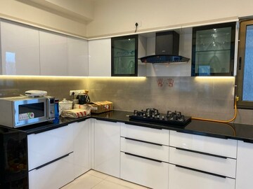 Kitchen in 2 BHK Builder Floor at Paranjape Blue Ridge, Hinjewadi – for Rent