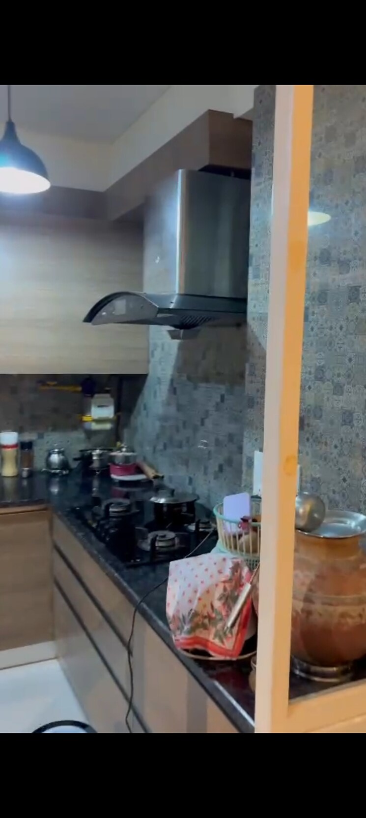 Kitchen, tulip-violet 3.5 Bedroom 1950 Sq.Ft. Apartment In Sector 69 Gurgaon 8670491
