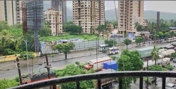 Balcony in 2 BHK Apartment at Om Sai Plaza, Ghodbunder Road – for Rent