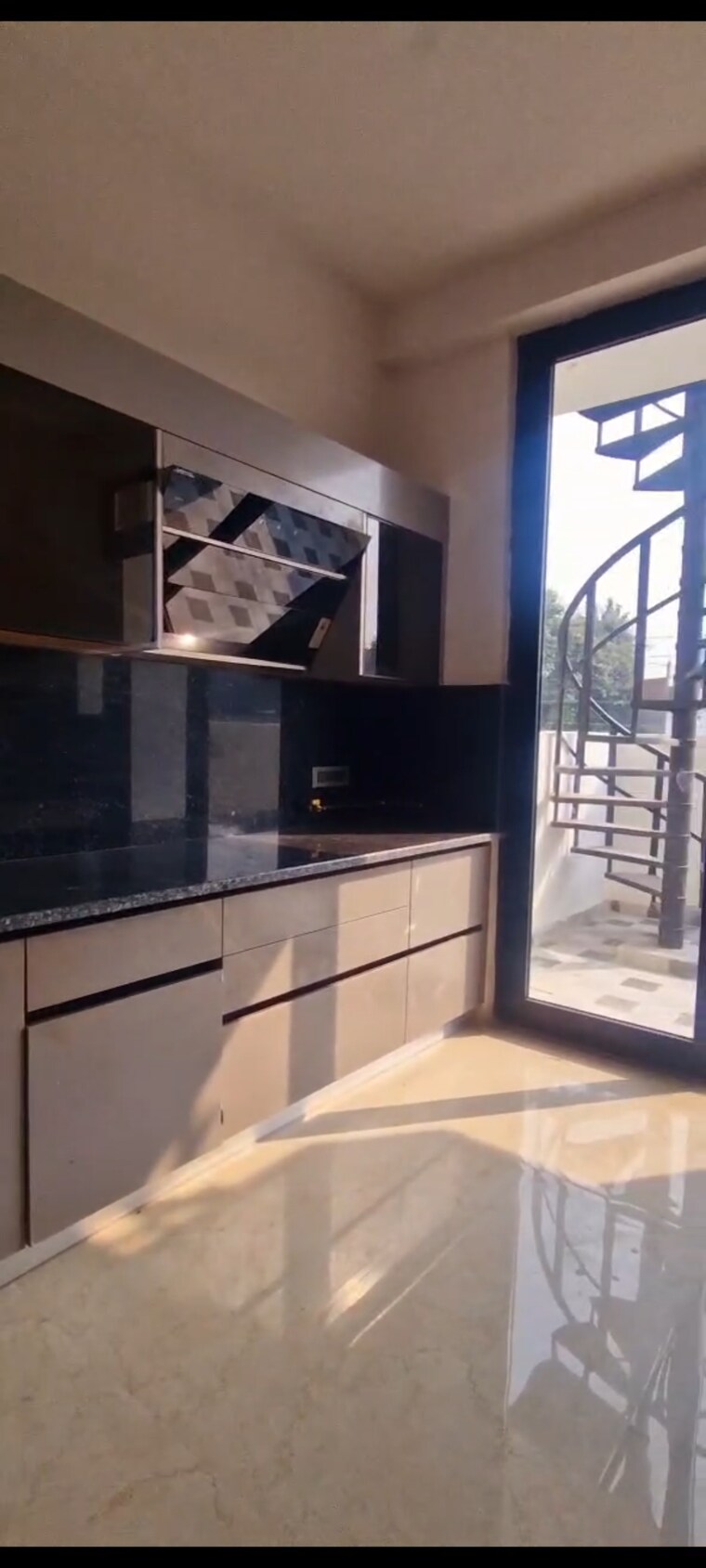 Kitchen, jashn-samsara-homes 3 Bedroom 2200 Sq.Ft. Villa In Sushant Golf City Lucknow 8670522