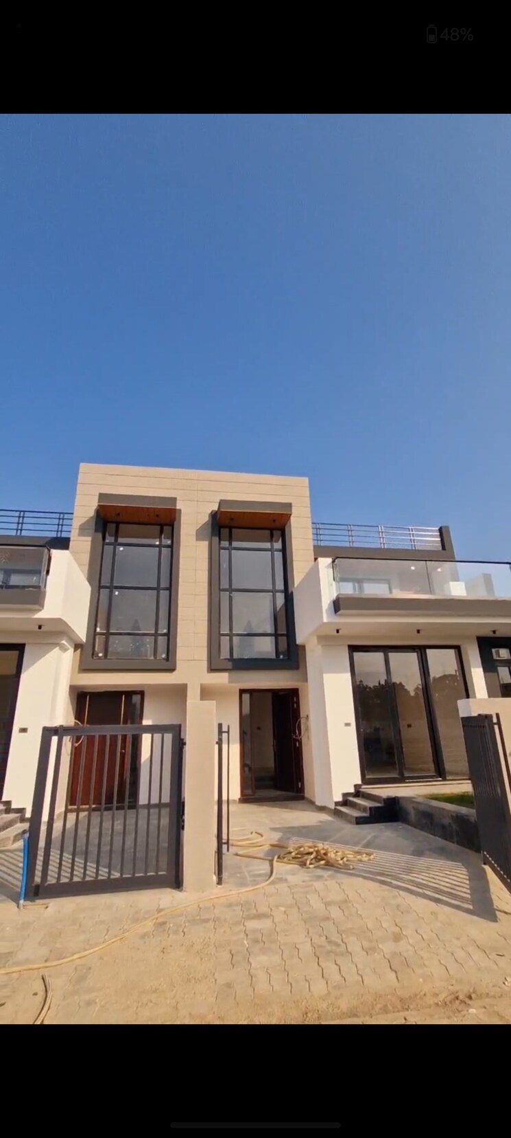 Exterior View, jashn-samsara-homes 3 Bedroom 2200 Sq.Ft. Villa In Sushant Golf City Lucknow 8670522