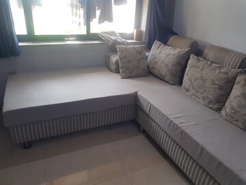 Living Room in 1 BHK Apartment at Palm Spring Centre, Malad West – for Rent