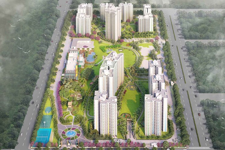 Exterior View, sector 88 3 Bedroom 1481 Sq.Ft. Apartment In Sector 88 Mohali 8670679