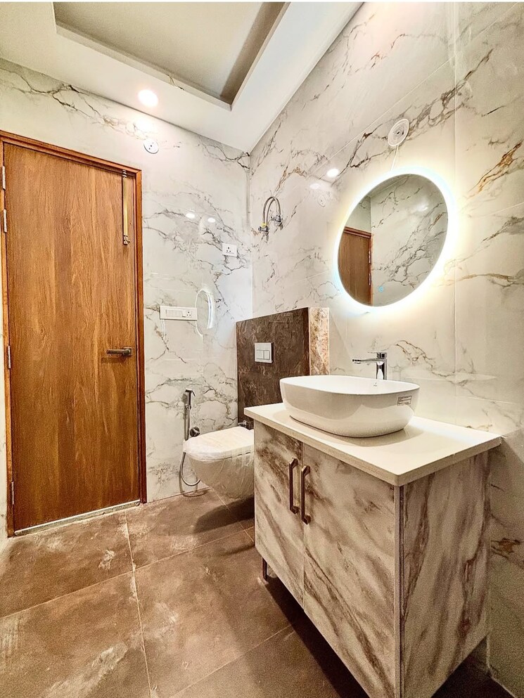 Bathroom, puri-kohinoor 3 Bedroom 1163 Sq.Ft. Builder Floor In Sector 89 Faridabad 8670686