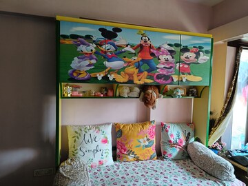 Bedroom in 2 BHK Apartment at Group Seven Rushi Heights, Goregaon East – for Rent