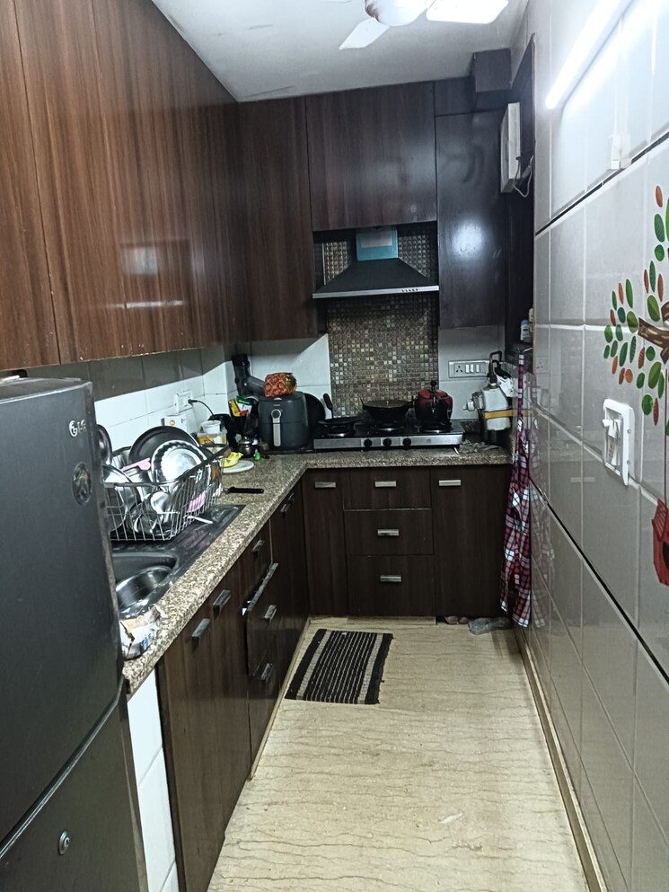 Kitchen, malviya nagar 2 Bedroom 900 Sq.Ft. Builder Floor In Malviya Nagar Delhi 8670752
