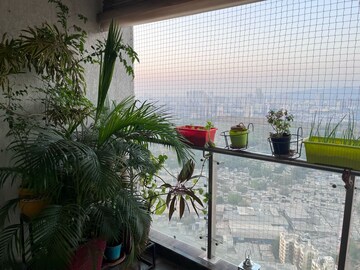 Balcony in 2 BHK Apartment at JP Decks, Goregaon East – for Rent