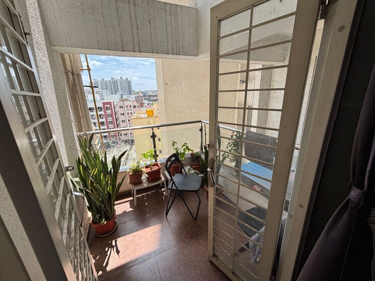 Balcony, prime-space-utsav-homes 1 Bedroom 650 Sq.Ft. Apartment In Bavdhan Pune 8670774