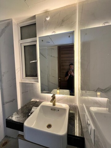 Bathroom in 3 BHK Apartment at Smart World Orchard, Sector 61 – for Rent