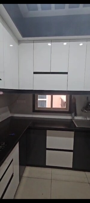 Kitchen in 3 BHK Apartment at KM Residency, Raj Nagar Extension – for Sale