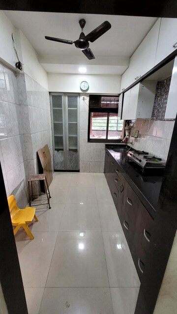 Kitchen in 1 BHK Apartment at Jaydeep Prathamesh Towers, Ghodbunder Road – for Rent