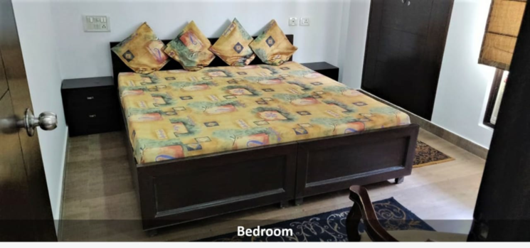 Bedroom, hextax-commune 2 Bedroom 1200 Sq.Ft. Apartment In Golf Course Road Gurgaon 8671027