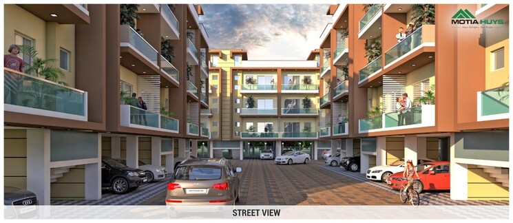 Exterior View, nk-savitry-enclave 1 Bedroom 990 Sq.Ft. Apartment In Vip Road Zirakpur 8671021