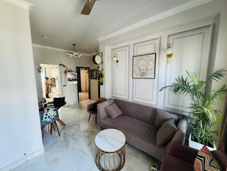 Living Room, central-park-3-flower-valley 3 Bedroom 1234 Sq.Ft. Builder Floor In Sohna Sector 33 Gurgaon 8671029