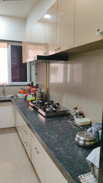 Kitchen in 3 BHK Apartment at Thaltej – for Rent