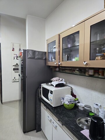 Kitchen in 3 BHK Apartment at Thaltej – for Rent