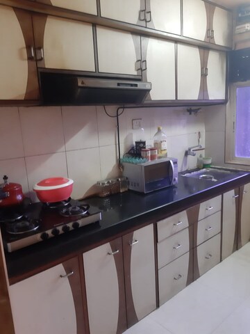 Kitchen in 1 BHK Apartment at Galaxy Heights, Goregaon West – for Rent