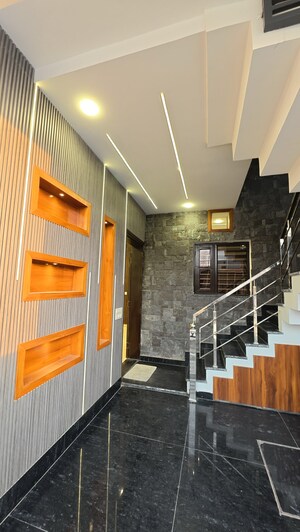 Staircase in 4 BHK Villa at Kharar Mohali Road – for Sale