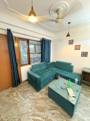 Living Room in 3 BHK Builder Floor at Saket – for Rent