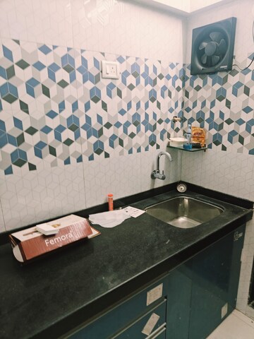 Kitchen in 1 BHK Apartment at Raunak Unnathi Woods Phase 7 A And B, Ghodbunder Road – for Rent