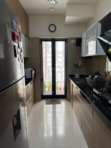 Kitchen in 2 BHK Apartment at Hubtown Hill Crest, Andheri East – for Rent