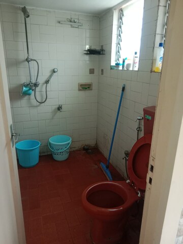 Bathroom in 1 BHK Apartment at Western Tower, Andheri East – for Rent
