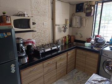 Kitchen in 2 BHK Apartment at Mahaavir Malhar, Ghansoli Sector 6 – for Rent